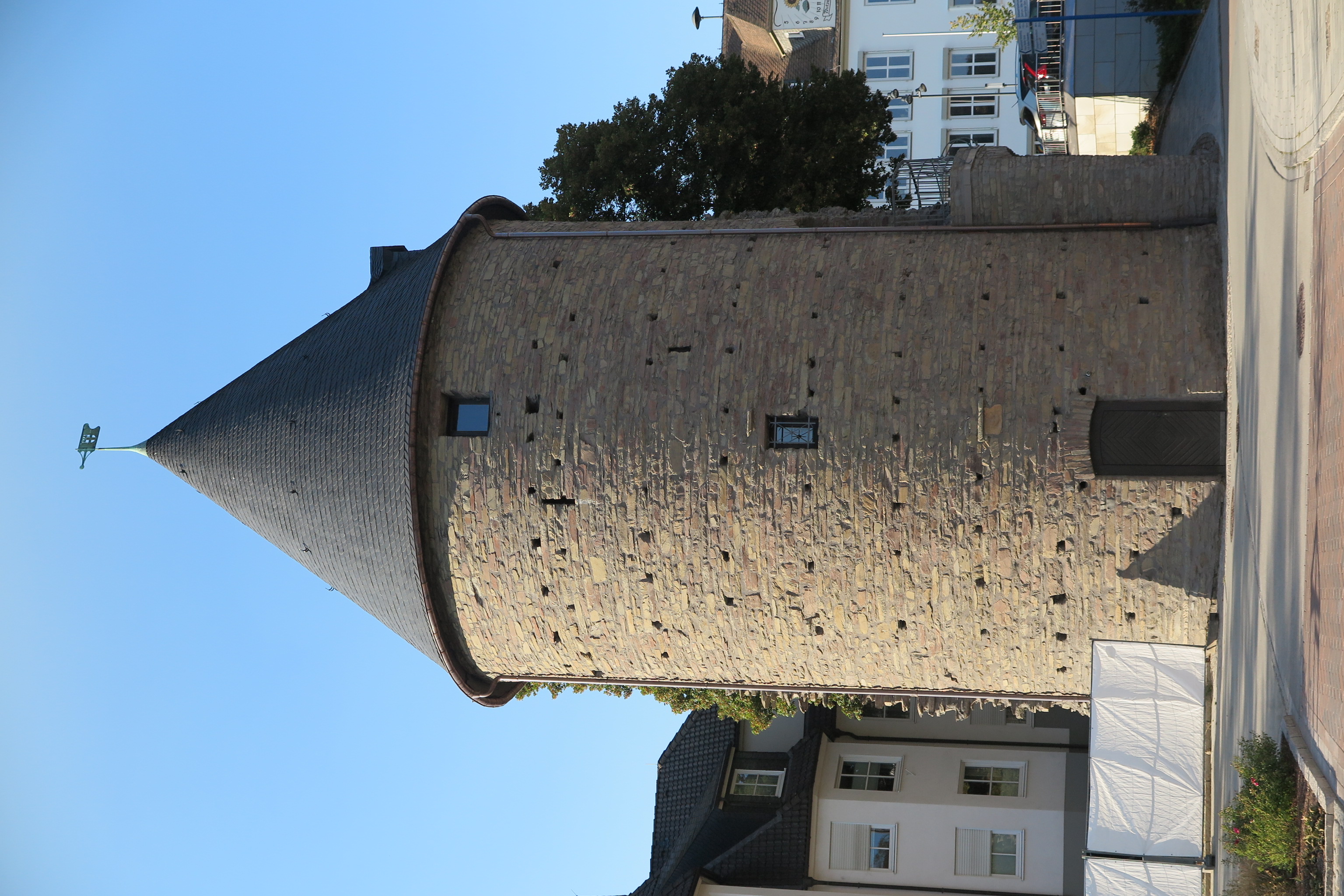 Der Bieketurm ist einer von zwei erhaltenen Türmen der einstigen mittelalterlichen Stadtmauer.